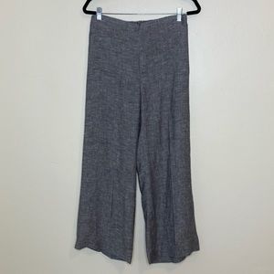 Gray Women's Wide-Leg Pants